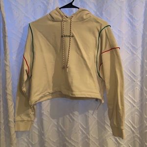 adidas cropped hoodie